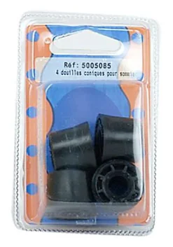 Bar plus Patin, Feutre Et Embout-4 douilles coniques axe lisse