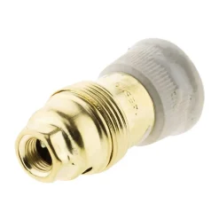 Zenitech 6 douilles E14 laiton bague