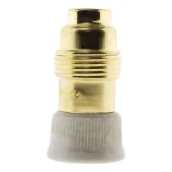 Zenitech 6 douilles E14 laiton bague