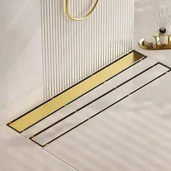 Rea Evacuation De Douche-Drain Linéaire Neox 800 Gold