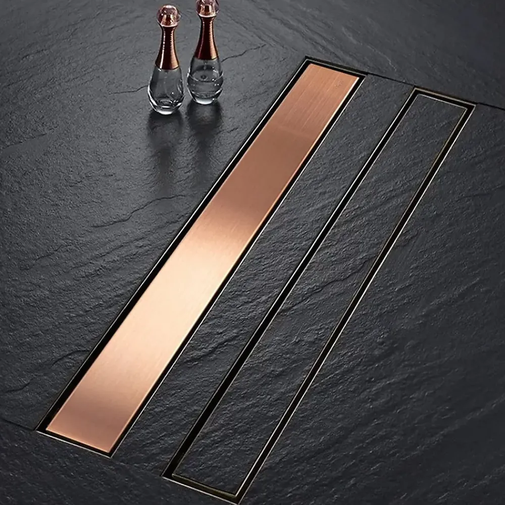Rea Drain Linéaire Neox Pro 800 Brush Copper