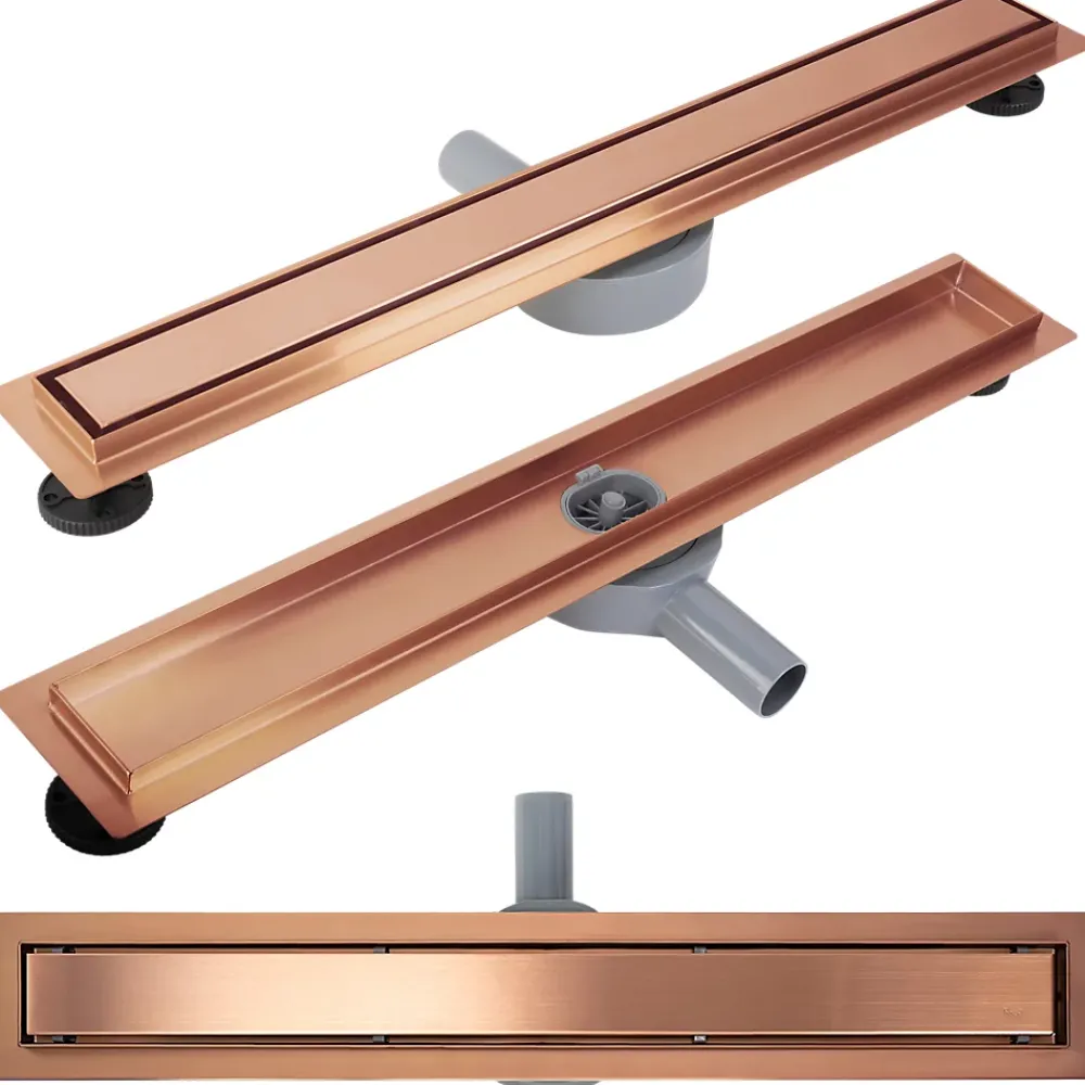 Rea Drain Linéaire Neox Pro 800 Brush Copper