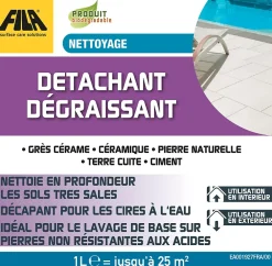 Fila Colle Carrelage-Détachant dégraissant 1L pour sols