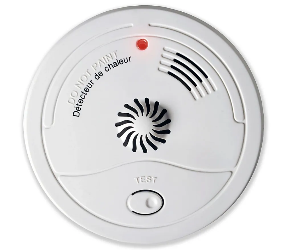 Détecteur De Fumée|Détecteur De Fumée, Gaz Et Protection Incendie-Détecteur de feu et de chaleur cuisine Lifebox DETCC01