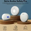 Aroha Détecteur de fumée Safety Pro - Batterie 10 ans - Détecteur de fumée - Alarme incendie