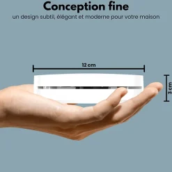 Aroha Détecteur De Fumée|Détecteur De Fumée, Gaz Et Protection Incendie-Détecteur de fumée Smart Connect & Link connectable et WiFi - Alarme incendie connecte Tuya et Smartlife - 5 pieces