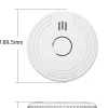 Nature Pro Détecteur de fumée - Conforme à la Norme européenne EN14604, Blanc