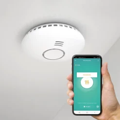 Avidsen Détecteur de fumée connecté wifi HomeSmoke - - 127065