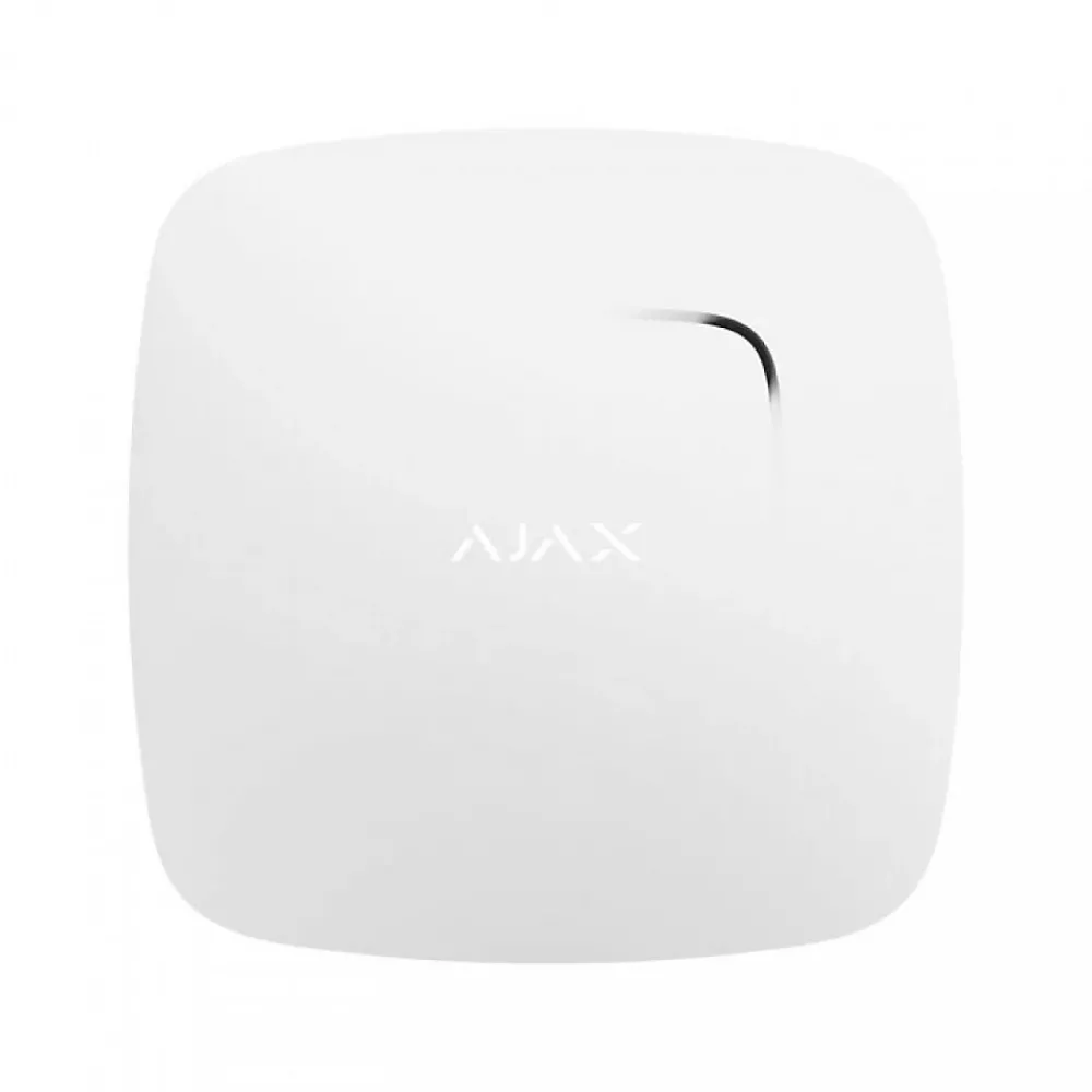 Ajax Détecteur De Fumée|Détecteur De Fumée, Gaz Et Protection Incendie-Détecteur De Fumée Et De Chaleur Sans Fil Fireprotect - Blanc -