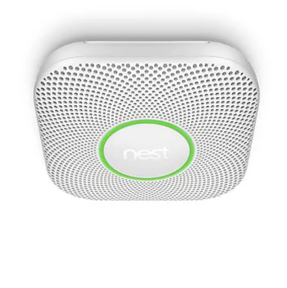Google Nest Détecteur De Fumée|Détecteur De Monoxyde De Carbone Et Gaz-Détecteur de fumée et de monoxyde de carbone Nest Protect 2
