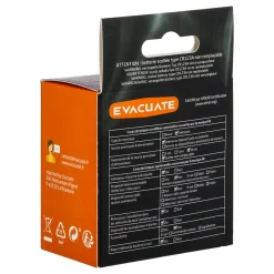Détecteur De Fumée|Détecteur De Fumée, Gaz Et Protection Incendie-Détecteur de fumée Evacuate autonomie 10 ans 85 dB(A)