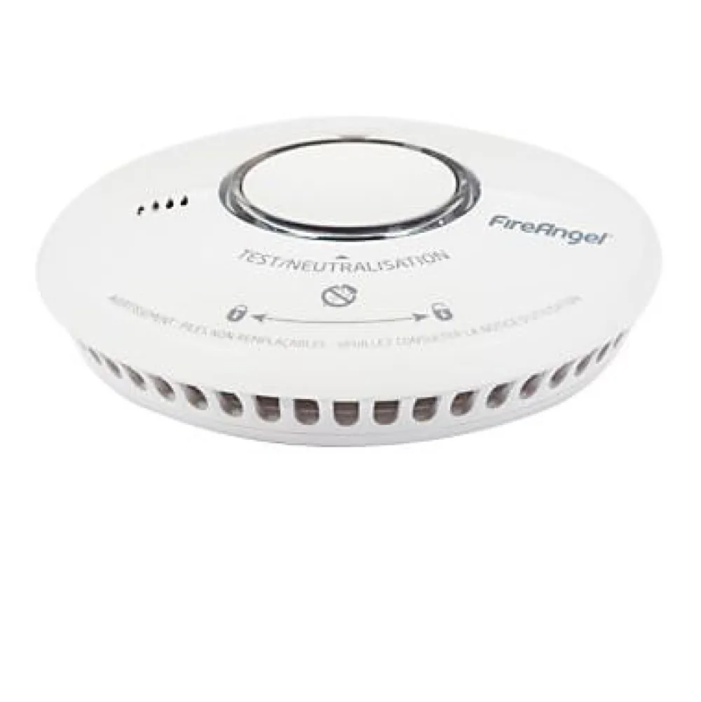 Angeleye Détecteur De Fumée|Détecteur De Fumée, Gaz Et Protection Incendie-Détecteur de fumée Ingenious Thermoptek, 2 pièces