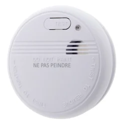 Otio Détecteur de fumée NF pile et accessoires inclus -