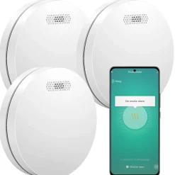 Aroha Détecteur De Fumée|Détecteur De Fumée-Détecteur de fumée WiFi Smart Connect - Batterie 10 ans - Alarme incendie connecte avec Tuya et Smartlife
