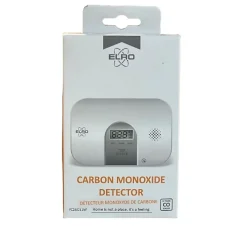 Elro Détecteur De Monoxyde De Carbone Et Gaz-Détecteur de monoxyde de carbone avec écran digital