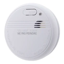 Otio Détecteur De Fumée|Détecteur De Fumée, Gaz Et Protection Incendie-Détecteur fumée 5 ans + pile