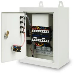 Eberth ATS commutateur de transfert automatique 3 phases jusqu'à 10kW, 400V tension de service, câble de commande 1,5m ATS inclus