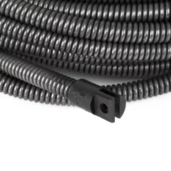 Eberth Spirale de 20m pour machine de nettoyage de tuyaux, diamètre de la spirale 13mm, accouplement M6, tuyaux de diamètre 5-10cm