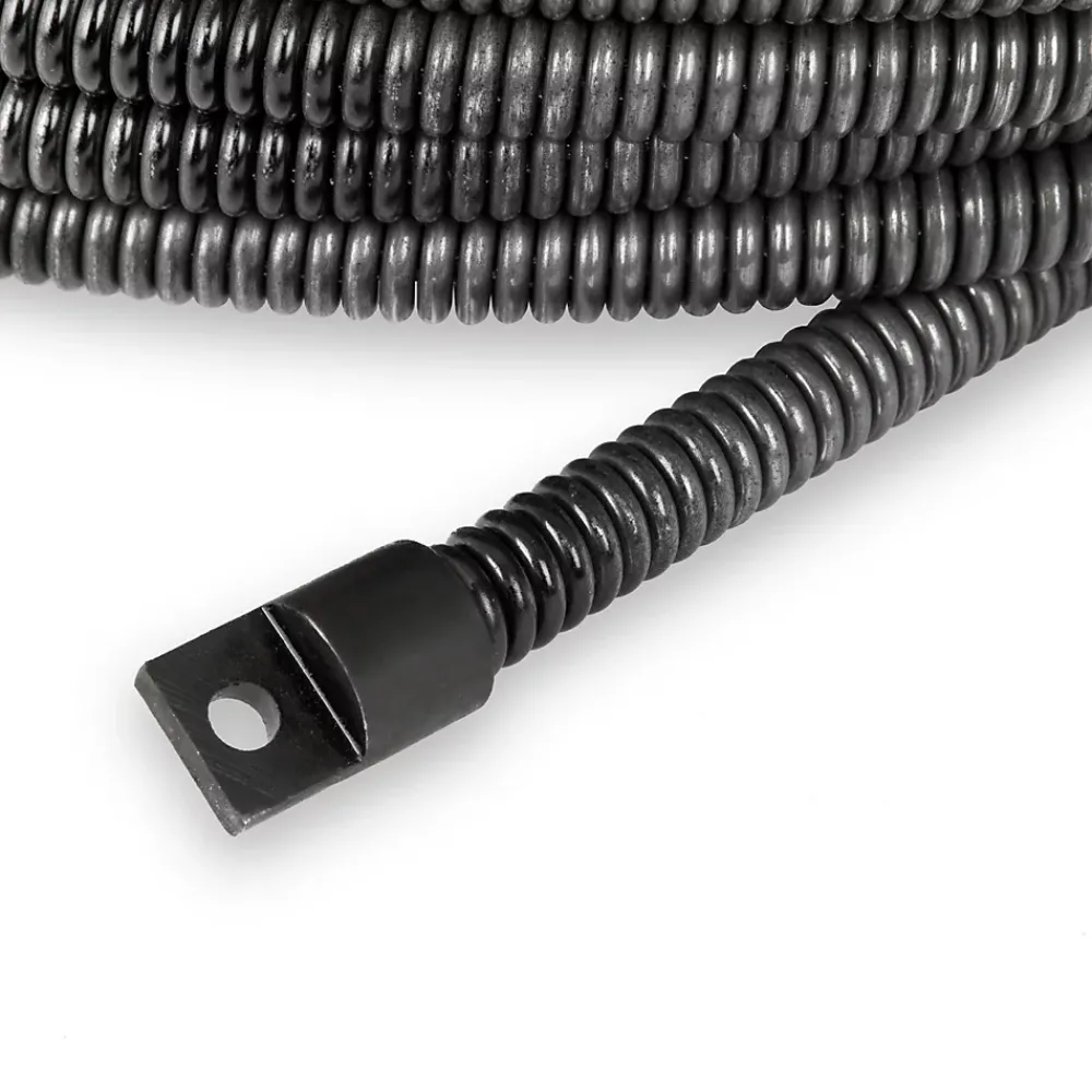 Eberth Spirale de 20m pour machine de nettoyage de tuyaux, diamètre de la spirale 13mm, accouplement M6, tuyaux de diamètre 5-10cm