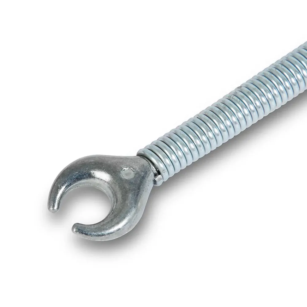 Eberth Furet Déboucheur-Spirale de nettoyage de tuyaux 3m de long et 9mm de diamètre pour tuyaux à partir de 40mm tête en forme de griffe de 20mm