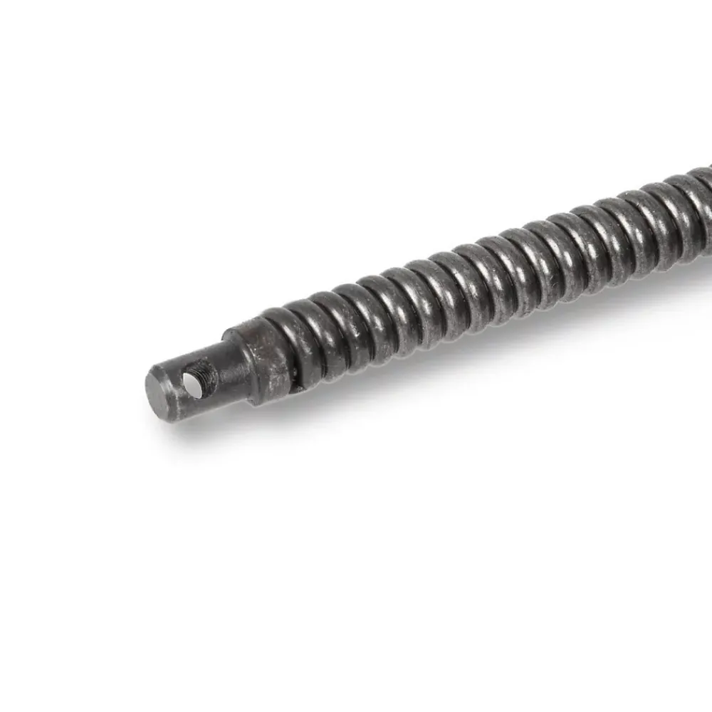 Eberth Spirale 7,6m Pièce de Rechange pour Nettoyeur de Tuyaux, Boring Bulb Cutter Tête, Diamètre 11mm, tuyaux diamètre 2-5cm