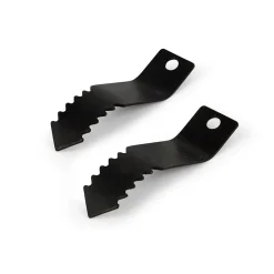 Eberth Tête de coupe à fourche dentelée pour machine à nettoyer les tuyaux, Arrow Cutter, pour tuyaux de 50-125mm, accouplement M6