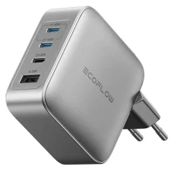 EcoFlow Chargeur Et Câble Usb-RAPID Pro Charger 140W - Chargeur GaN 4 ports, compact et puissant
