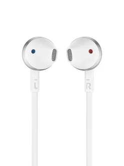 JBL Enceinte, Écouteur Et Casque-Ecouteurs Bluetooth T205 chrome avec microphone