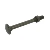 Afbat - Tb Industrie Sas Accessoire Pour Volet, Fenêtre Et Portail-Ecrou avec vis à tête collet carrée acier noir Afbat - ⌀7X L.60mm - 8 pièces