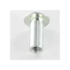 Vis Express Écrou-Ecrou Relieur Tête bombée Clé de 5 HC5 M6X16.5 8X20 Acier zingué - 1 pièce