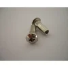 Vis Express Ecrou Relieur Tête Poelier Pozi M4X9 5X15 Acier nickelé - 1 pièce
