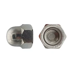 D-Work 25 Ecrous Borgnes M22 mm - DIN 1587 - Inox A2 -