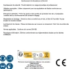 D-Work Écrou-100 Ecrous Freins Indésserrables M20 mm - DIN 980 - 8 - Zingué blanc -