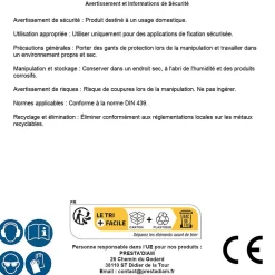 D-Work Écrou-100 Ecrous Hexagonaux Bas M10 mm - DIN 439 - Inox A2 -