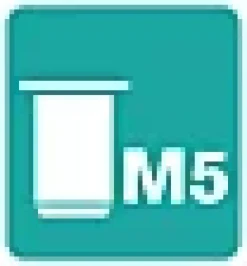 Rapid Écrou-Ecrous à sertir M5, lot de 20 pièces