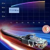 Elfcam-shop Câble Et Connectique Réseau-Elfcam - Câble Ethernet RJ45 Cat 7 SFTP 1m (Rond Noir), 10Gbps, 600MHz, Cuivre, Anti-Interférences