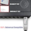 Elfcam-shop Elfcam - Câble Optique Actif SFP+ à SFP+ - 3m, AOC 10 Gbit/s OM3, Ultra Performant, Réseau Professionnels, PC