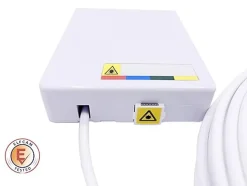 Elfcam-shop Câble, Fil Et Cordon D'Alimentation-Elfcam - 50m Câble Fibre Optique SC/APC à SC/APC, Simplex Monomode 4,0mm avec PTO, Rallonge Fibre sans Perte