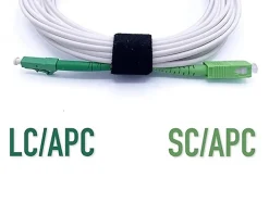 Elfcam-shop Câble, Fil Et Cordon D'Alimentation-Elfcam - 35m Câble Fibre Optique SC/APC à SC/APC, Simplex Monomode 4,0mm avec PTO, Rallonge Fibre sans Perte