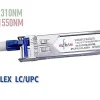 Elfcam-shop Elfcam - Module SFP BIDI 1,25 Gbps LC/UPC Monomode, DDM, 10 km, TX 1310/RX 1550, Compat. Cisco/Huawei/D-Link
