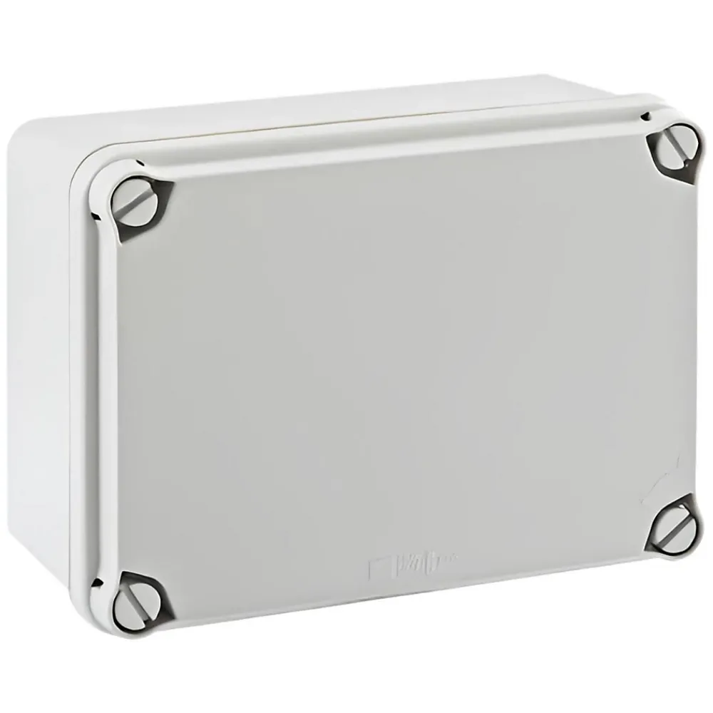 Ide Boîte De Dérivation-El161 Boitier électrique étanche Ip67 Avec Bords Lisses Dim116x162x76