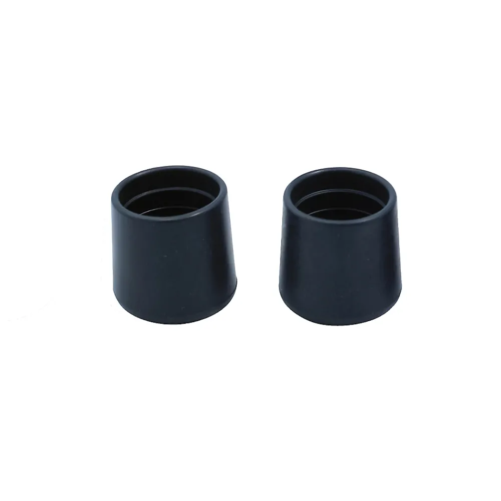 Diall Patin, Feutre Et Embout-Embout en caoutchouc 32 mm x 2, noir