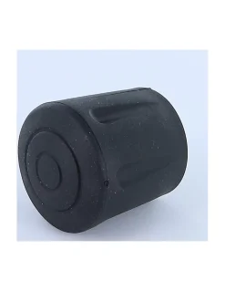 Vis Express Cache Vis Et Cache Trou-Embout rond envellopant caoutchouc vulcanisé Noir Pour Tube 28 à 29 - 1 pièce