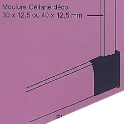 Legrand Embout sabot gauche pour plinthe CELIANE Déco blanc 82 x 12,5 mm