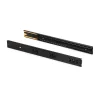 Compas, Coulisse Et Coulisseau-Emuca Lot de 5 jeux de Coulisses pour tiroirs, roulement à billes, hauteur 45mm, profondeur 550mm, sortie totale, fermeture