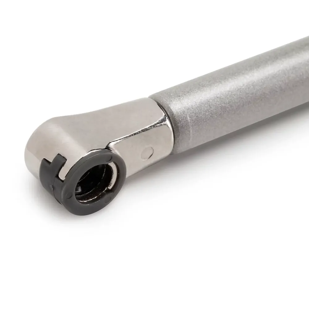 Emuca Charnière D'Ameublement-Piston de porte relevable Thin, diamètre 12mm, avec loquets, 10kg, acier et plastique, nickelé mat