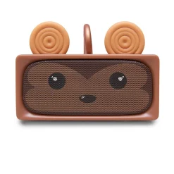 Mobility On Board Enceinte, Écouteur Et Casque-Enceinte Adorable stéréo Monkey - - Enceinte Bluetooth Monkey Marron
