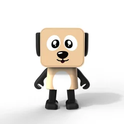 Mobility On Board Enceinte Bluetooth Dancing Chien - - Enceinte Bluetooth Chien Beige