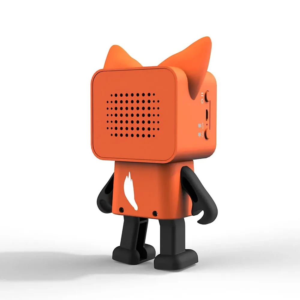 Mobility On Board Enceinte Bluetooth Dancing Renard - - Enceinte Bluetooth Renard Orange