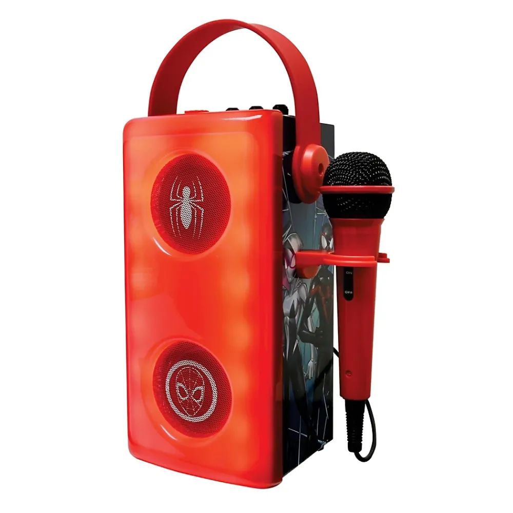 Lexibook Enceinte Bluetooth lumineuse avec micro Spiderman